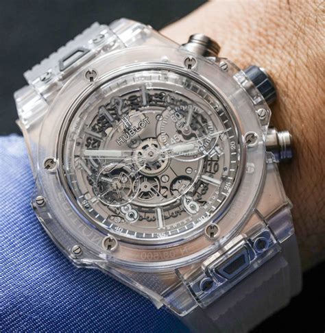 Hublot Big Bang UNICO Sapphire Watch Hands.